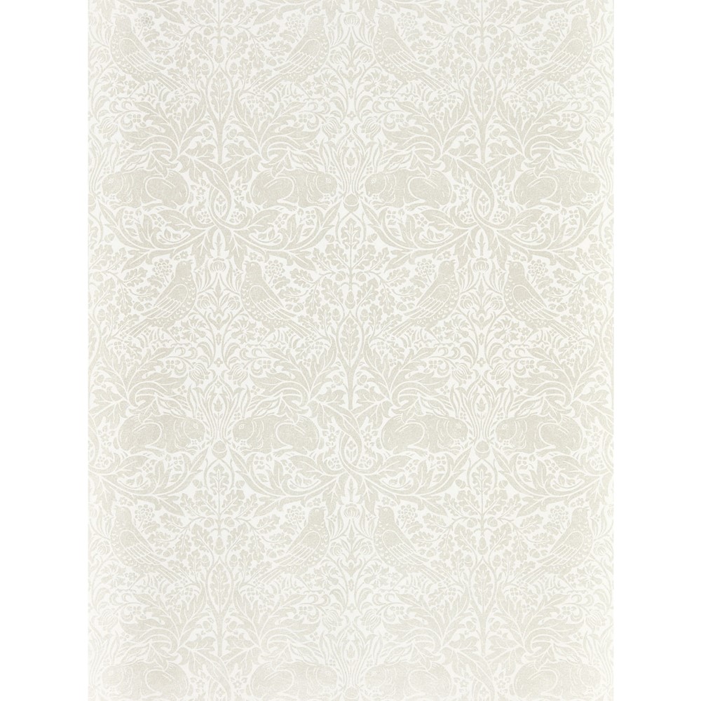 Pure Brer Rabbit Wallpaper 216534 by Morris & Co in White Clover